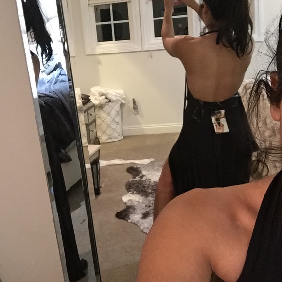 Black maxi dress - Picture 2 of 3