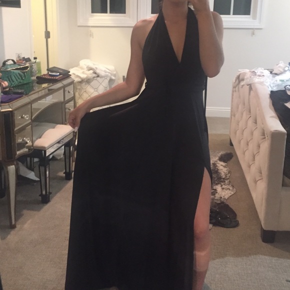 Black maxi dress - Picture 3 of 3