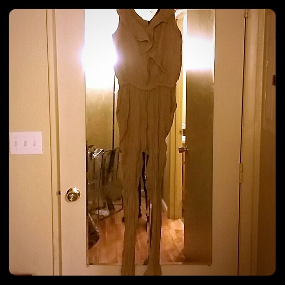 Pleated jumpsuit