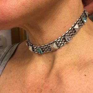 OK1984 brand choker necklace