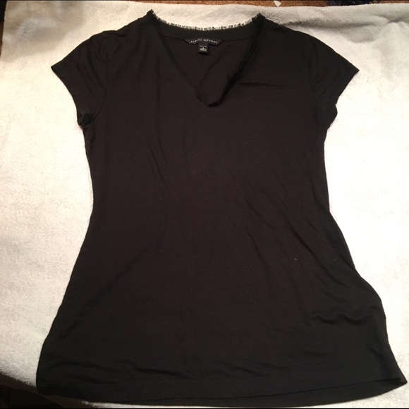 Banana Republic black soft T