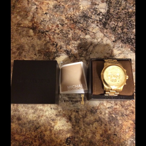 Michael Kors MK8007 Gold Toned Men's Watch