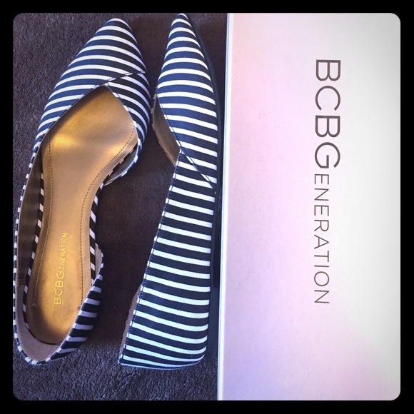 🐼 Striped Flats 🐼