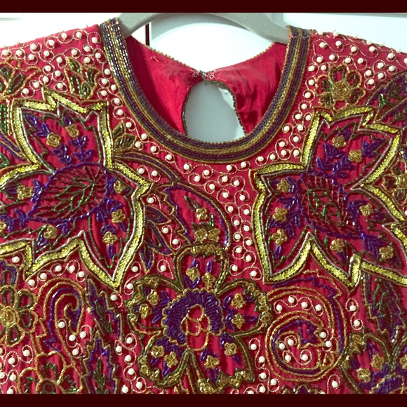 Naeem Khan Riazee nights Vintage beaded dress