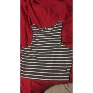 Stripped Crop top