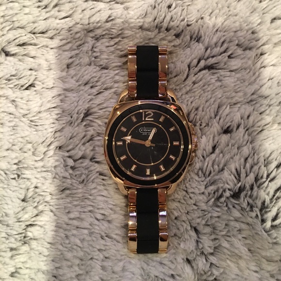 COACH Boyfriend Mixed Media Bracelet Watch main image 4