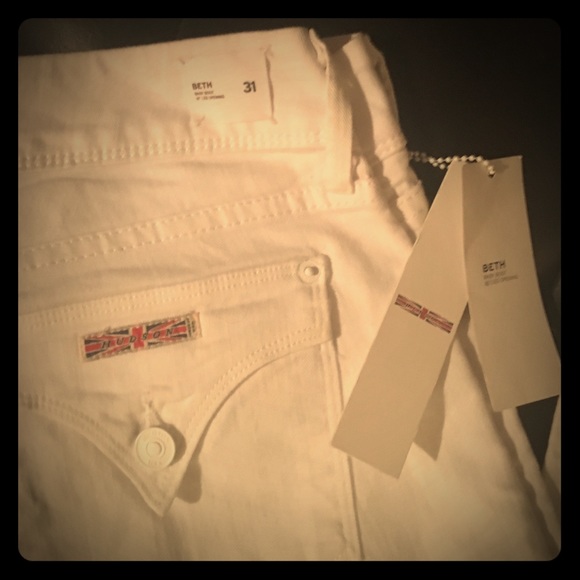 White Hudson Denims