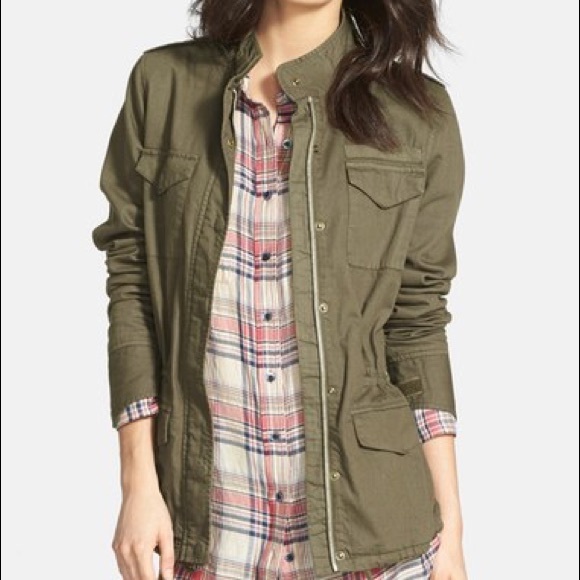 Hinge Army Green Utility Jacket