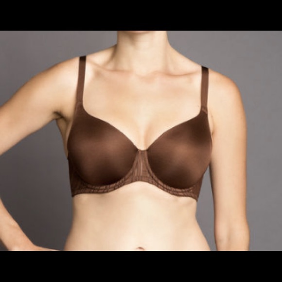 34DD Brown Lightly Lined Bra