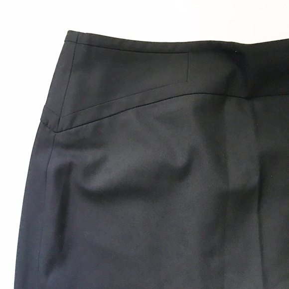 Black pencil skirt
