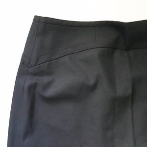 Black pencil skirt