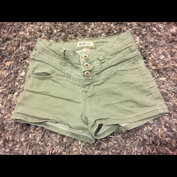 High waisted shorts