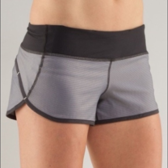 Grey lulu lemon shorts