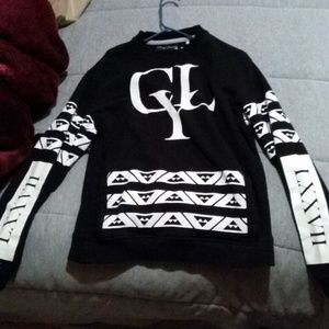 A designer crewneck