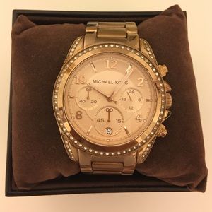 Michael Kors rose gold watch