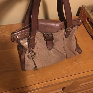 Gently used, genuine leather, Fossil Purse