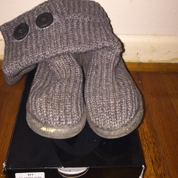 Uggs gray sweater with buttons