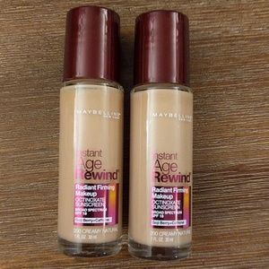 2 x Maybelline Instant Age Rewind Firming Makeup