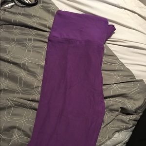Purple Lularoe Leggings OS