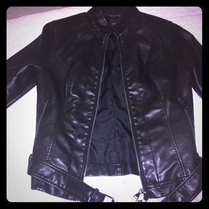Express leather jacket