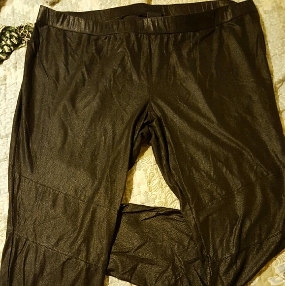 LYS Faux leather black Leggings