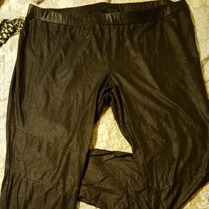 LYS Faux leather black Leggings