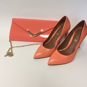 Aldo Pumps and purse