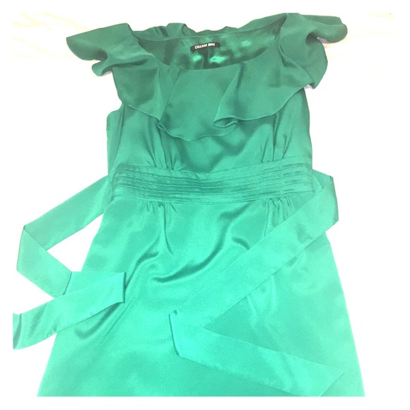Gianni Bini green holiday dress