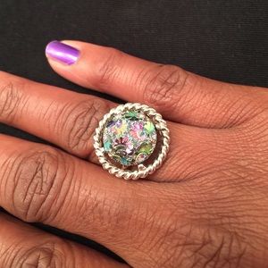 🌹Vintage SC Chunky Ball Ring.