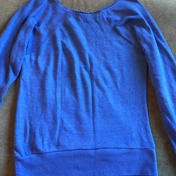 Ocean Drive: Blue Anchor Pullover - Picture 3 of 3