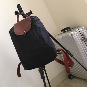 Longchamp le pliage Black backpack