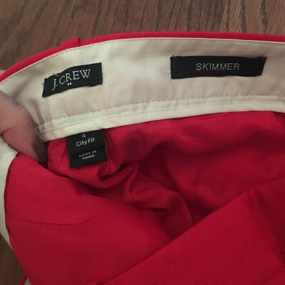 Red skimmer pants - Picture 3 of 3