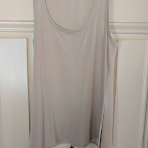 Vince Mixed Media Tank Size M