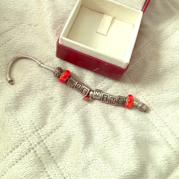 BE MINE pandora bracelet with all charms