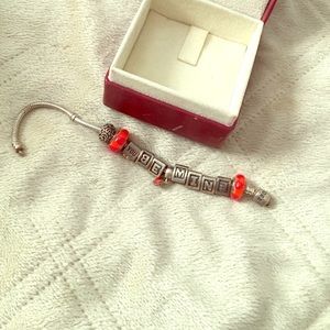 BE MINE pandora bracelet with all charms