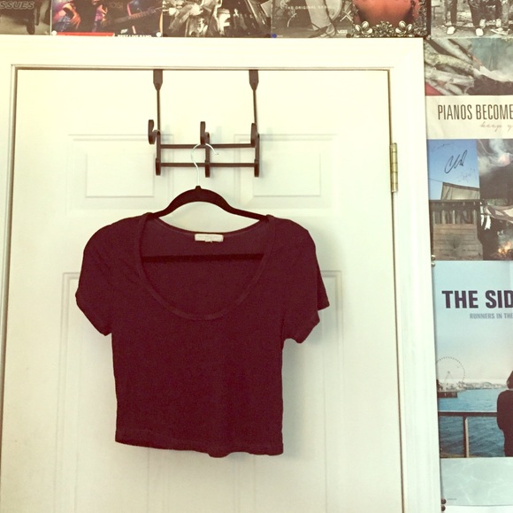 Truly Madly Deeply Purple Crop Top