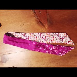 Coach ponytail scarf