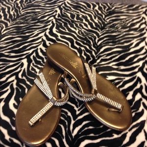 Rhinestone sandals