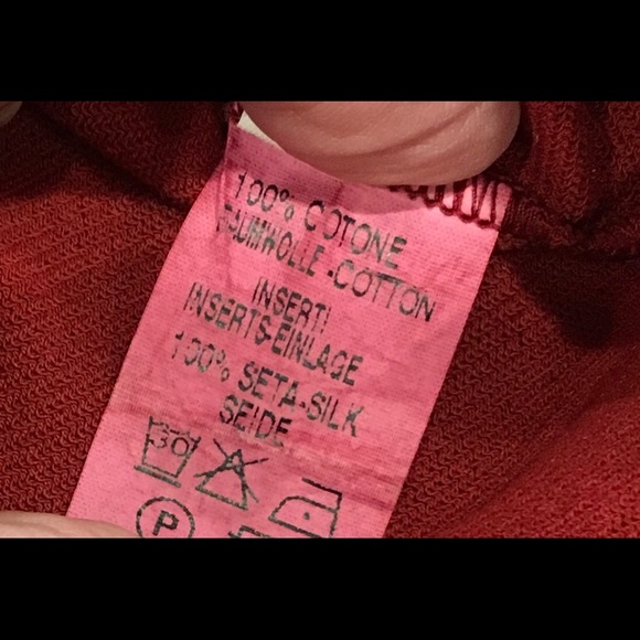 Danzig cotton/silk blouse, S - Picture 4 of 4