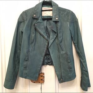Anthropologie Vegan Leather Jacket