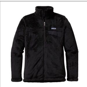 Women's Patagonia black zip up fleece