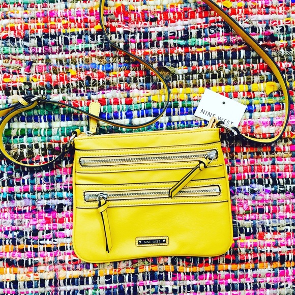 Nine West Handbags - Nine West Mustard Crossbody bag