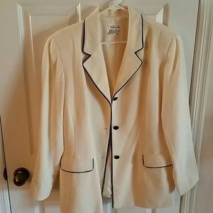 Talbots 18 women's 3 button blazer