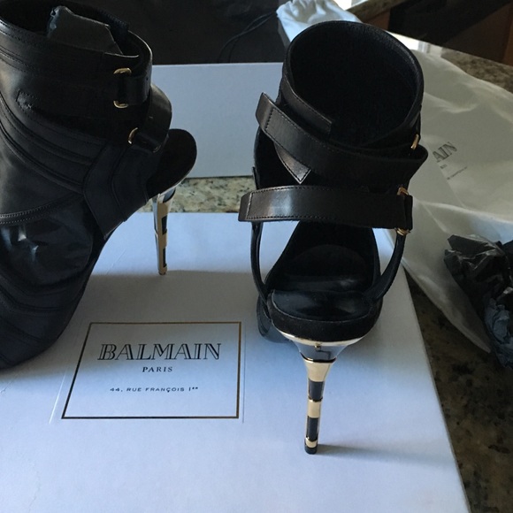 Brand New Balmain Leather Sandals - Picture 4 of 4