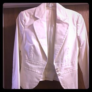 Express white blazer / jacket in size 0