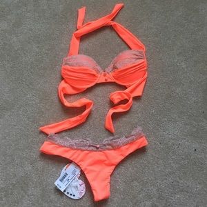 Sexy Neon Bikini with Push-up