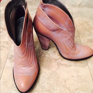 ✨Carlos Santana Booties with side Buckle