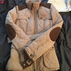 Zara basics quilted jacket