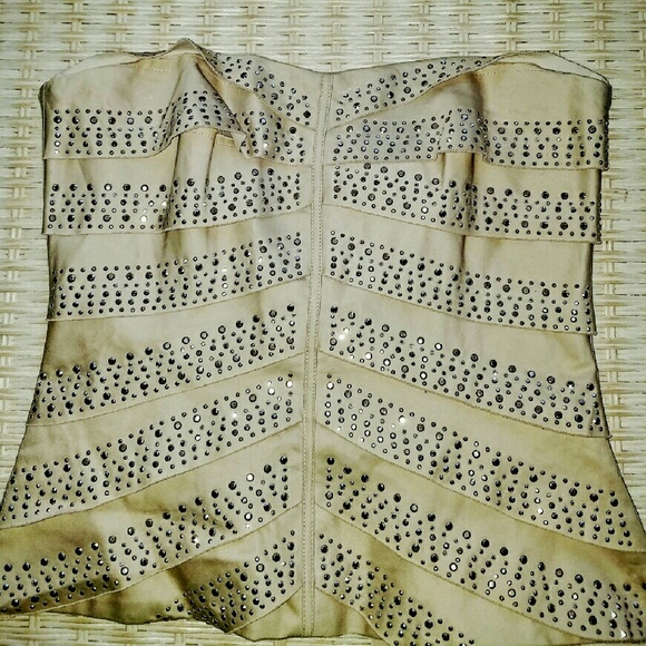 White house black market corset top