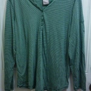 Long sleeve green shirt